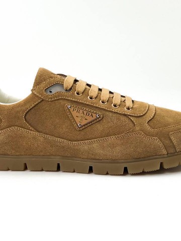Кеды Prada Trail faded suede