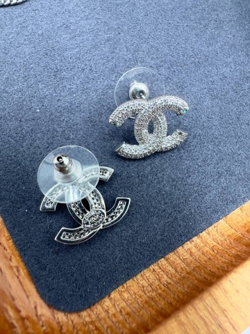Серьги CHANEL