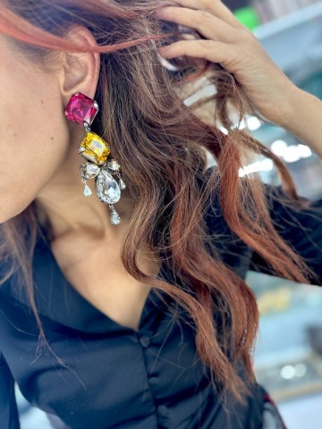 Серьги Yves Saint Laurent