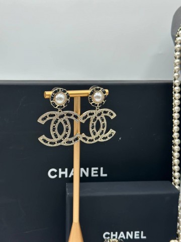 Серьги CHANEL