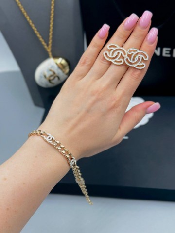 Серьги CHANEL
