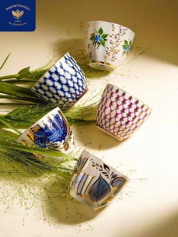 Набор чашек Imperial Porcelain Manufactory