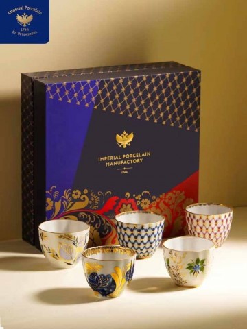 Набор чашек Imperial Porcelain Manufactory