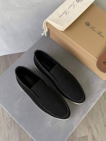 Высокие лоферы Loro Piana