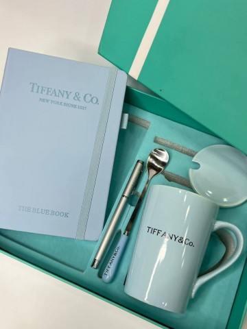 Набор Tiffany & Co. (блокнот + кружка + ручка)