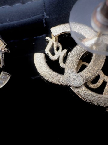 Серьги CHANEL