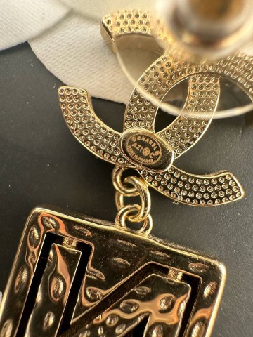 Серьги CHANEL