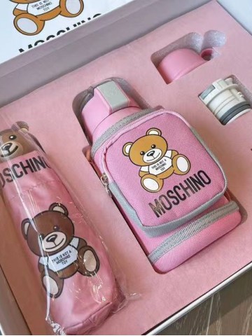 Набор Moschino (зонт + бутылка + кружка)
