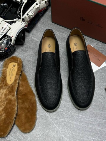 Высокие лоферы Loro Piana