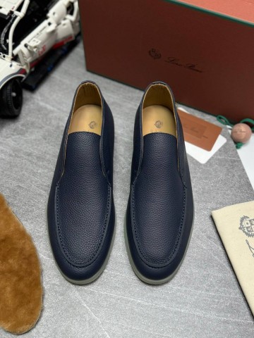 Высокие лоферы Loro Piana