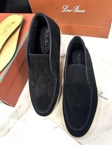 Высокие лоферы Loro Piana