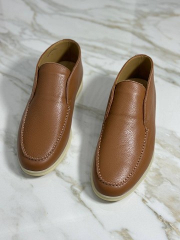 Высокие лоферы Loro Piana