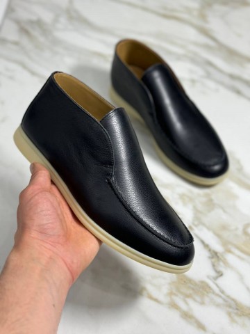 Высокие лоферы Loro Piana