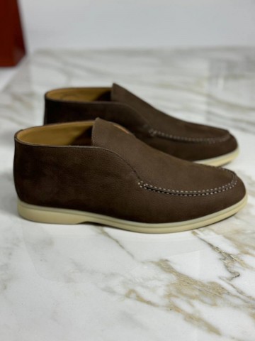 Высокие лоферы Loro Piana