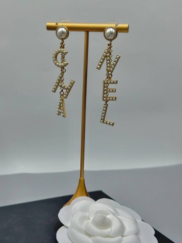 Серьги CHANEL
