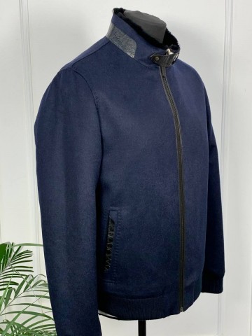 Куртка Brunello Cucinelli вставка из кожи крокодила