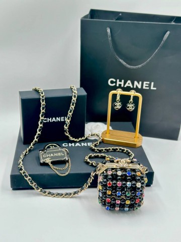 Серьги CHANEL