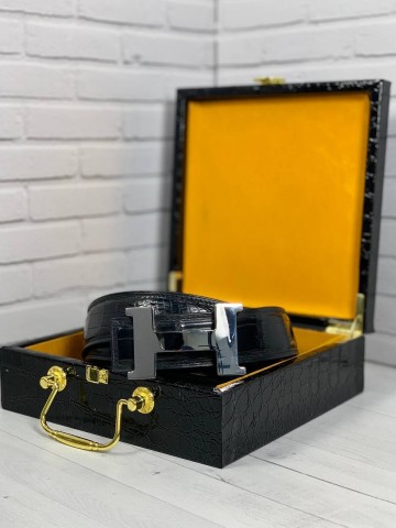 Ремень Hermes из кожи крокодила