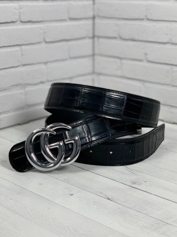 Ремень Gucci из кожи крокодила