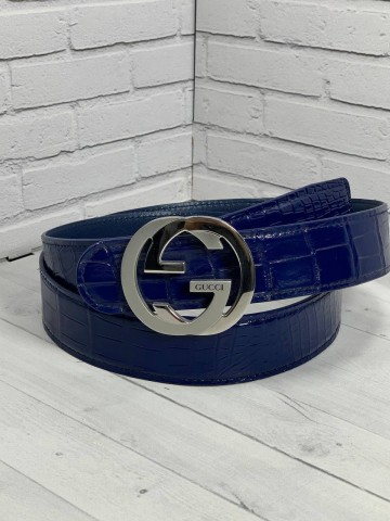 Ремень Gucci из кожи крокодила