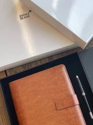 Набор Montblanc (блокнот + ручка) 23х18 см