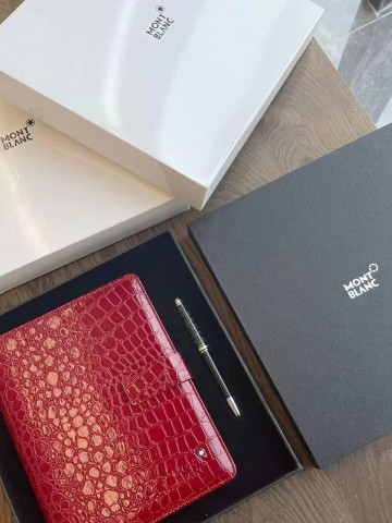 Набор Montblanc (блокнот + ручка) 23х18 см