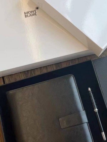 Набор Montblanc (блокнот + ручка) 23х18 см