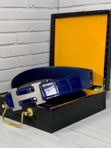 Ремень Hermes из кожи крокодила
