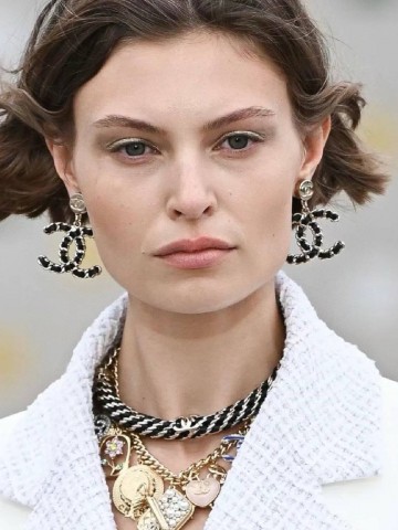 Серьги CHANEL