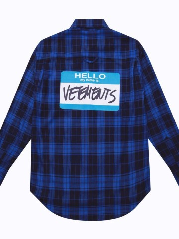 Рубашка Vetements