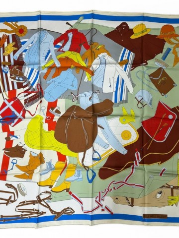 Платок Hermes 90х90 см