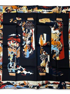Платок Hermes 90х90 см