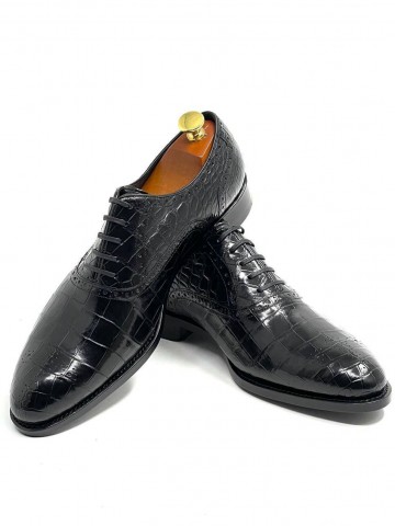 Туфли Brioni из кожи крокодила
