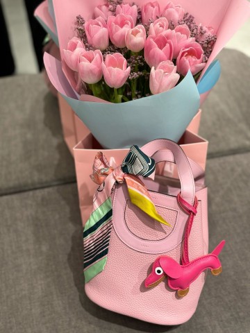 Брелок для сумки Hermes
