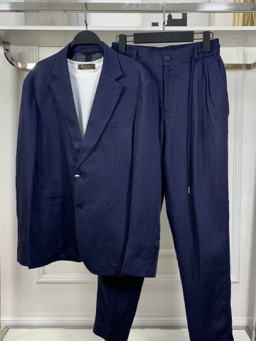 Льняной костюм Brunello Cucinelli
