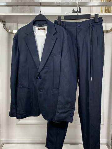 Льняной костюм Brunello Cucinelli