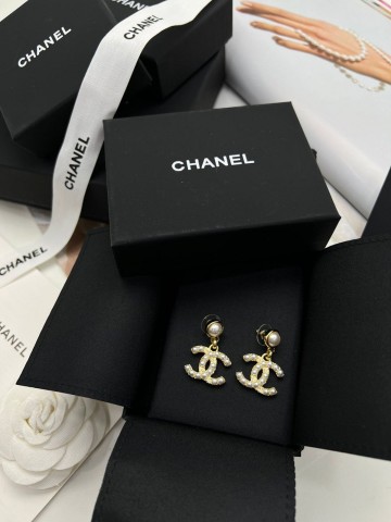 Серьги CHANEL