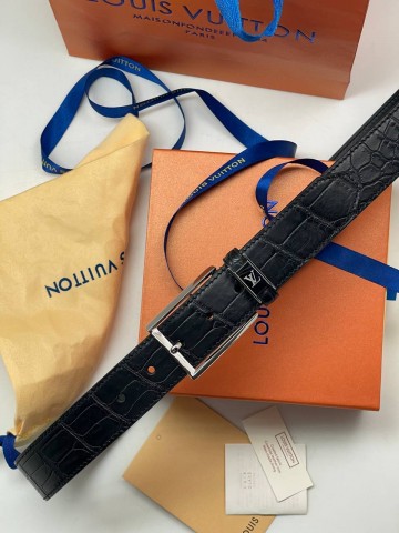 Ремень Hermes из кожи крокодила