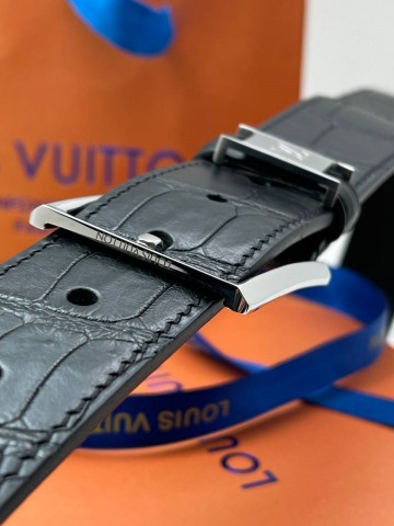 Ремень Hermes из кожи крокодила