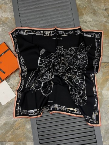 Платок Hermes 90х90 см