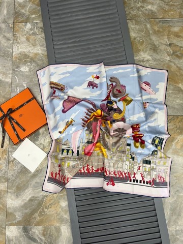 Платок Hermes 90х90 см