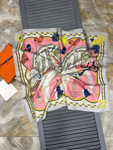 Платок Hermes 90х90 см