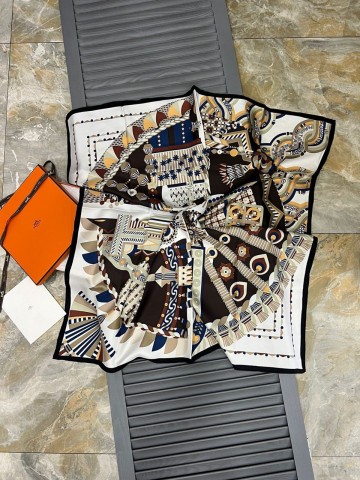 Платок Hermes 90х90 см