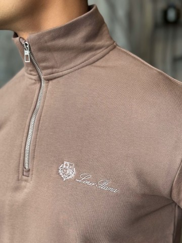 Кофта с высоким горлом Loro Piana - Brown