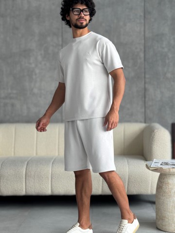 Мужские серые шорты Loro Piana