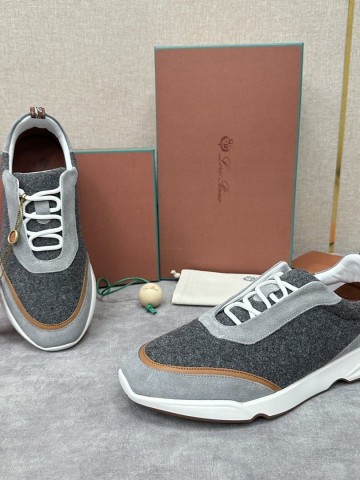 Мужские кроссовки Loro Piana 360 Lp Flexy Walk - Grey