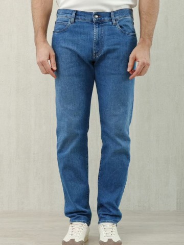 Мужские синие джинсы Loro Piana Premium