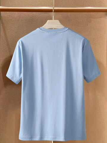 Мужская футболка Loro Piana Premium - Light Blue