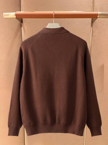 Мужской свитер Loro Piana premium - Brown