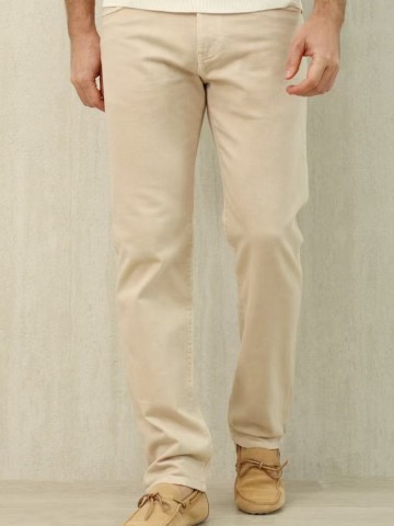 Мужские бежевые джинсы Loro Piana Premium